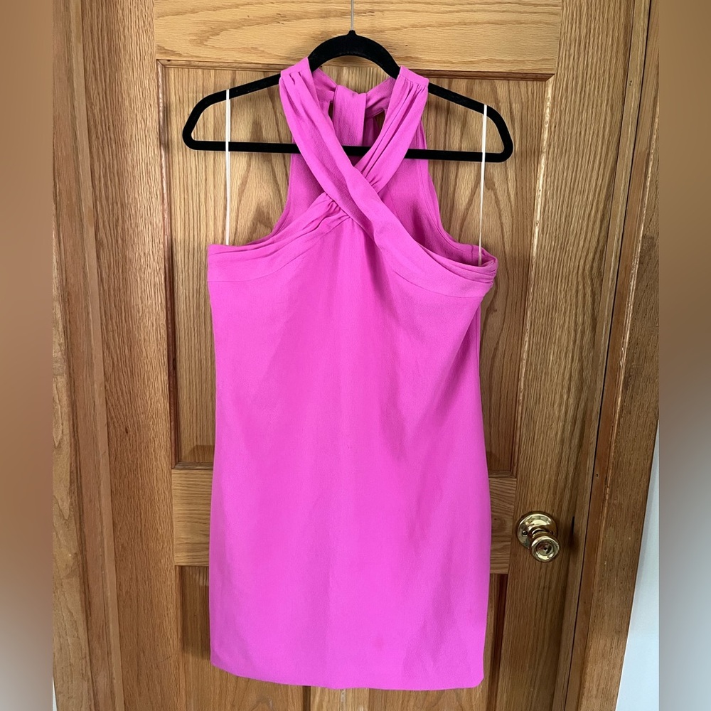 Trina Turk high neck Pink Dress
